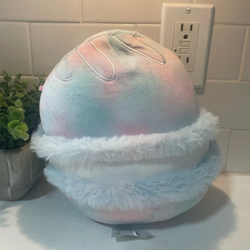 Squishmallows Lizma the Macaron Pastel Pillow 8 inch